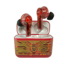 Lule Transparent  Red Touch Control TWS