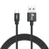 InnozÂ® InnoLink USB 3.1 to Type-C 5Gbps Super Speed Transfer & 5V/3A  High Speed Charging Cable - Black (1m)