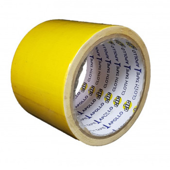 Apollo Premium Cloth Tape 36mm x 6yards Yellow