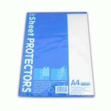 CBE Sheet Protector 305A A4 (10's) - Item No: B10-62) A1R1B104
