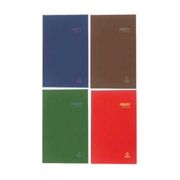 Campap CA3130 F4 3 Column Numbering Hard Cover Book 128pages