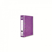 K2 8997 Fancy Hard Cover Arch File (Fancy Purple) - 3", 1 pcs