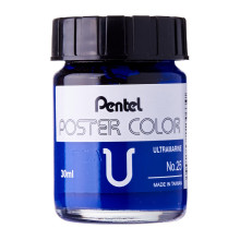 Pentel Poster Color U Ultramarine 30ml (No.25)