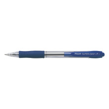 Pilot BPGP-10R Fine Super Grip Ball Pen 0.7mm - Blue