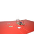 EMI PVC 75mm Lever Arch File F4 - Red