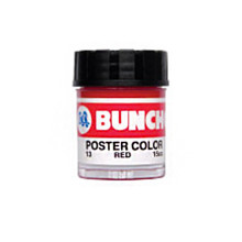 Buncho PC15CC Poster Color 13 Red - 6/Box