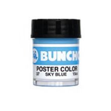 Buncho PC15CC Poster Color 37 Sky Blue - 6/box