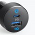 Anker A2721 PowerDrive PD+ 2 USB C 33W 2-Port Compact Type C Car Charger with 18W Power Delivery + 15W Quick Charge - Black