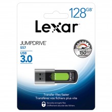 Lexar S57 Jumpdrive 128GB USB 3.0 Flash Drive (up 150MB/s read)