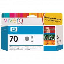 HP 70 DesignJet Ink Cartridge 130-ml - Gray (C9450A)