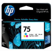 HP 75 Tri-color Inkjet Print Cartridge (CB337WA)