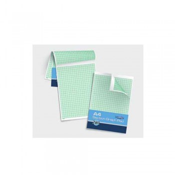 Campap CA3424 A4 Section Graph Pad Premium 1mm & 2mm ( 2 in 1 ) 30 sheets