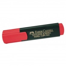 Faber Castell TEXTLINER 48 Highlighter - RED (Item No: A13-02 FC48RD) A1R3B67