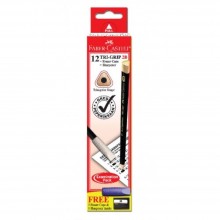 Faber Castell Tri-Grip 2B Pencil -111823 (Item No: A02-32) A1R1B228