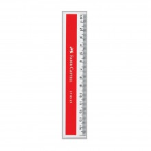 Faber Castell Plastic Ruler 15cm (178315)