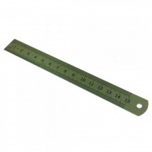 Stainless Steel Ruler - 6-inch / 15cm (Item No: B01-03) A1R2B3