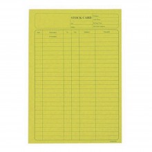 5006 120Gsm Stock Card 20'S Yellow  