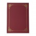 Hard Cover Certificate Holder - Maroon