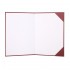 Hard Cover Certificate Holder - Maroon