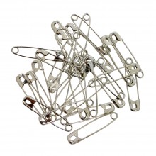 Safety Pins (1440pcs/Box) Silver