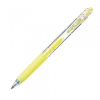 Pilot Pop'Lol Gel Ink Pen 0.7mm Pastel Yellow (BL-PL-7-PY)