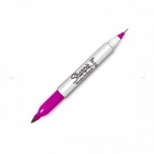 Sharpie Twin Tip Permanent Marker - Pink (Item No: A12-19 TT PK) A1R3B27