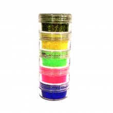 Glitter Powder 5g+/- x 5 colors