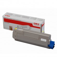 OKI C612 Yellow Toner 6K APSTNRFG - 46507509